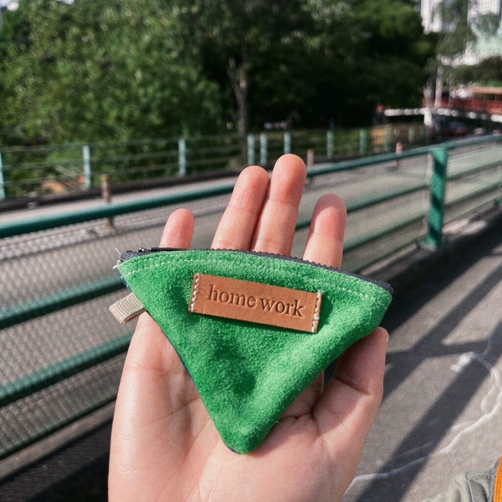 Triangle Coin Pouch